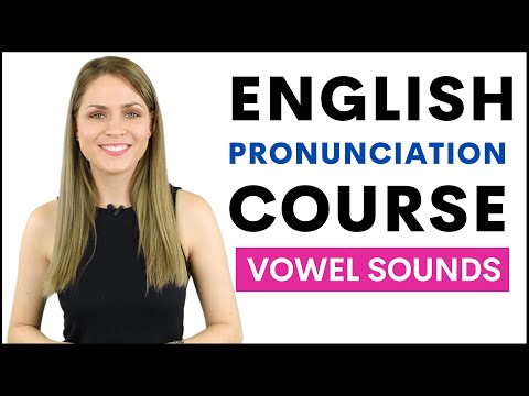 全套英語發音課程 | 8 課時元音練習 (Full English Pronunciation Course | 8 Lessons Practicing Vowel Sounds)