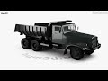 KrAZ 256B Dump Truck 2016 3D Model By 3DModels Org