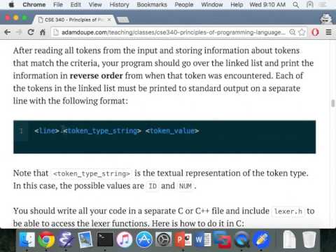 CSE 340 S16: 1-27-16