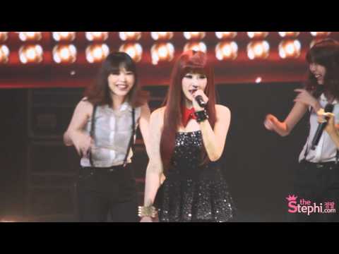 120518 music bank twinkle 1위 앵콜 tiffany fancam