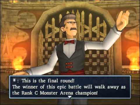 194 Dragon Quest 8 Cutscene - Monster Arena Rank C Battles