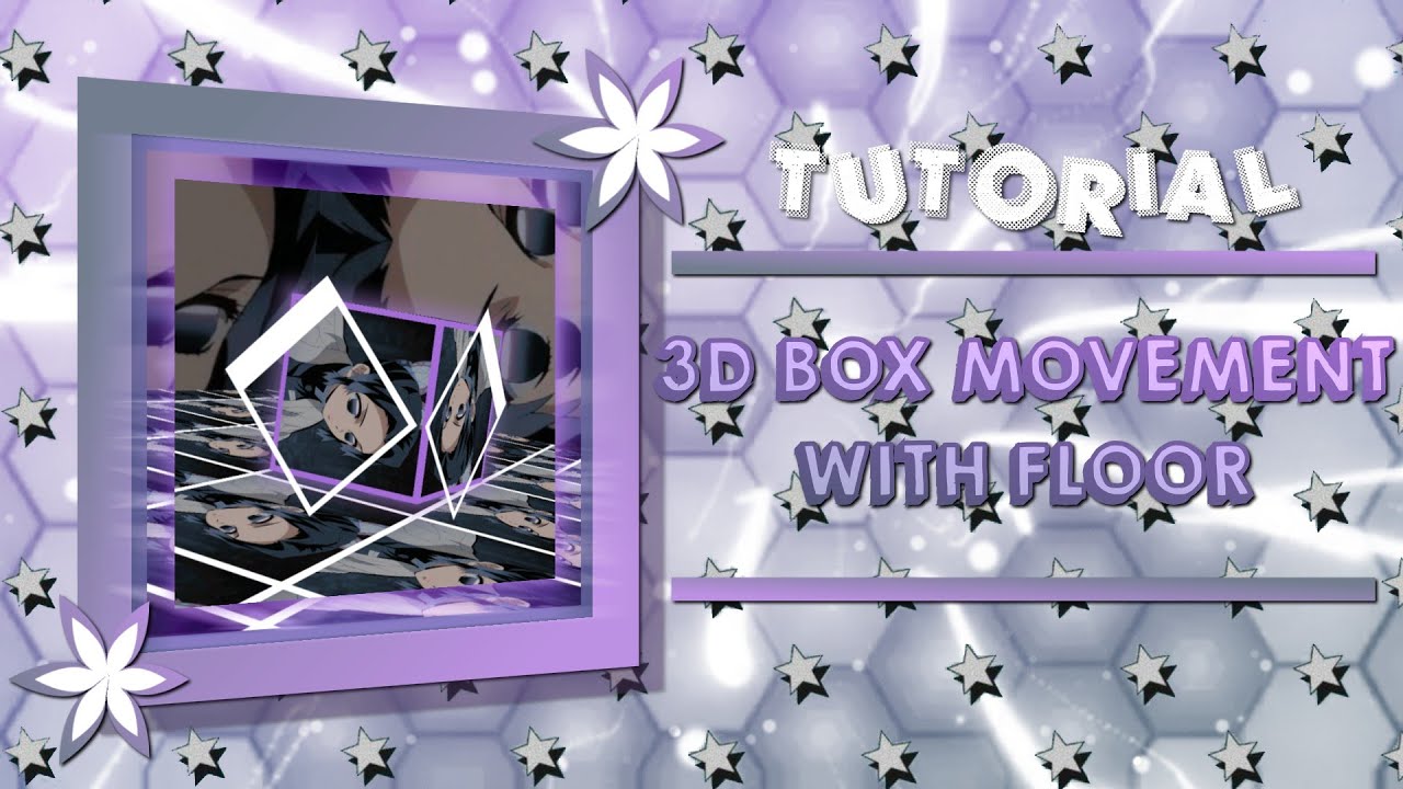 3D BOX MOVEMENT WITH FLOOR | ALIGHT MOTION TUTORIAL 💜