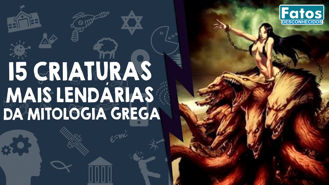 15 criaturas mais lendárias da mitologia grega