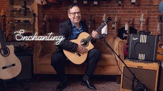 Video thumbnail for Mirek with the Cordoba GK Pro Negra - Nylon String by Tapestry Music