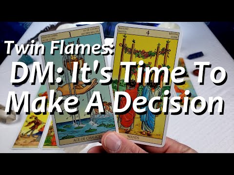 Twin Flames: DM: It's Time to Make a Decision! 🤯 Collective Reading 12/12 - 12/18 2021