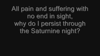 The Saturnine Night