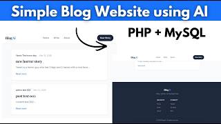 The "Hacker" Vibe: Building a Minimalist Blue-Theme Blog with OpenCode CLI & PHP in 10 Minutes