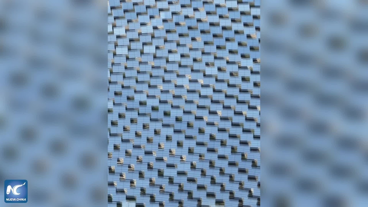 Comienza a operar una planta solar de tipo torre en el noreste de China