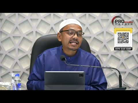 09-01-2026 Ustaz Hisyam Mohd Radzi: Menghayati SUNNAH & Menghindari BIDAAH !