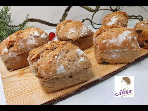 Übernacht Vollkorn Brötchen besser als beim Bäcker I Brötchen selber backen I Bun overnight