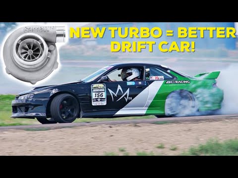 2JZGTE Swapped Nissan 240sx S14 gets a NEW SINGLE TURBO! - Garrett Gtx3076r Gen2