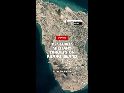 US strikes military targets on Iran's Kharg Island