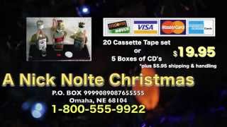 Nick Nolte Sings Christmas Infomercial