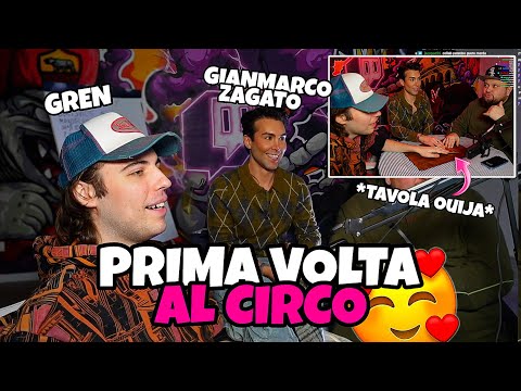 GIANMARCO ZAGATO OSPITE PER LA PRIMA VOLTA AL CIRCO!!🥰🎪 + tavola Ouija