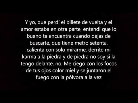 Rayden y Diego Ojeda - Cosquilleo (letra)