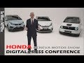 Honda 2020 Geneva Motor Show Digital Press Conference