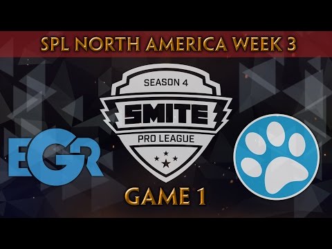 SMITE Pro League S4 Spring Split Week 3 (NA) - Team Eager vs. In Memory of Gabe (Game 1)