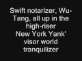 Wu-Tang Clan - Triumph (lyrics) 