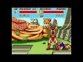 Zangief Vs Sagat Street Fighter 2 Champion Edition Sega Genesis