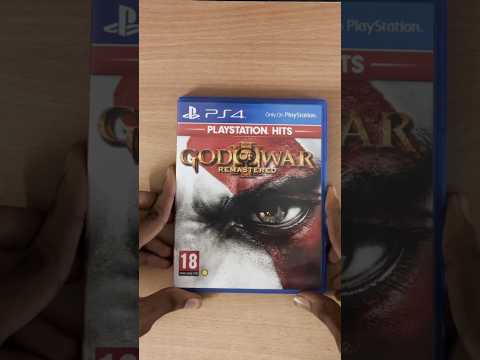 GOD OF WAR 3 Remastered Unboxing.... #shorts #ps4 #godofwar