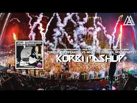 Turn Up The Speakers vs. What I've Done vs. House Party (Korbinian Schindler Mashup)