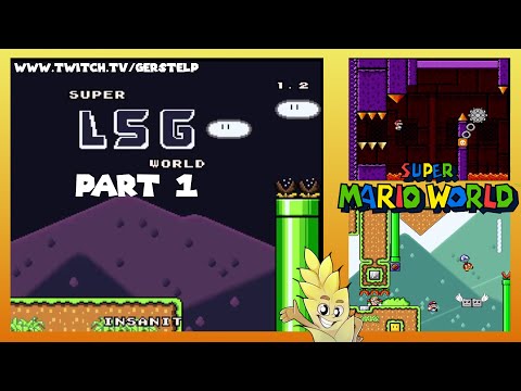 NETTER BEGINNER KAIZO HACK - Super LSG World Part 1 german/deutsch