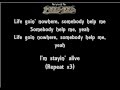 The Lyrics Of The Bee Gees- Stayin' Alive 