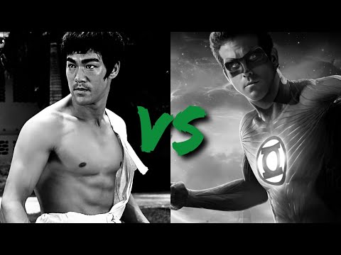 BRUCE LEE VS GREEN LANTERN - Edit | KINGFOREARMS