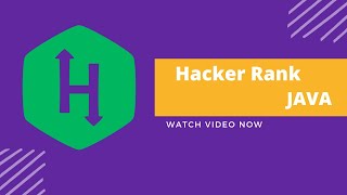 [7] Java Loops || Introduction || Java || Hacker Rank