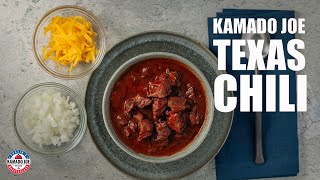 How to Make Texas Chili in a Kamado Joe