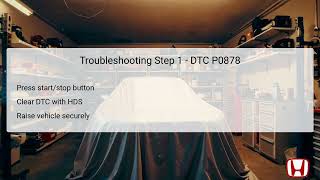 DTC P0878: Transmission Fluid Pressure Switch D Circuit High - Honda Accord 2012-2017