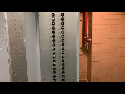 Vintage Westinghouse Signal Control Traction Elevator in Pittsburgh, PA
