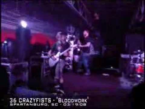 36 Crazyfists LIVE (03-19-08) -- Bloodwork