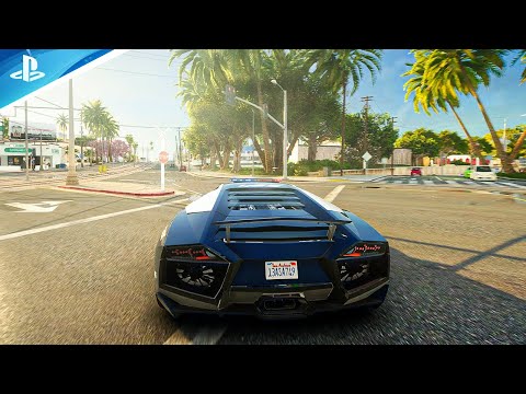 GTA V: Ultra Realistic Graphics MOD RTX™ 3090 ► Maximum Settings Gameplay Ray-Tracing Graphics [4K]