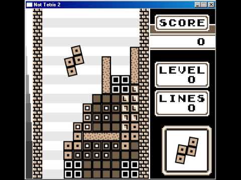 A little bit of Not Tetris 2 [no audio, sorry]