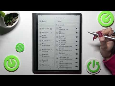 How to Block App Notifications in Huawei MatePad Paper – Operate App Notifications
