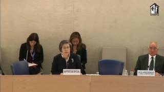 Ms. Yanghee Lee, UN Special Rapporteur's Concluding Remark on Human Rights abuses against Rohingya