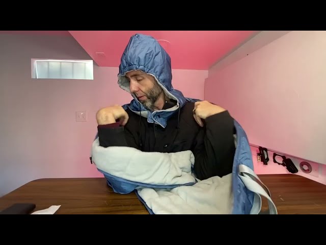 Best Portable Heated Blanket for Camping - product in use