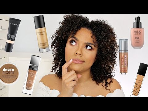 Best Foundations for Textured Skin (acne, cystic bumps, pores) Video