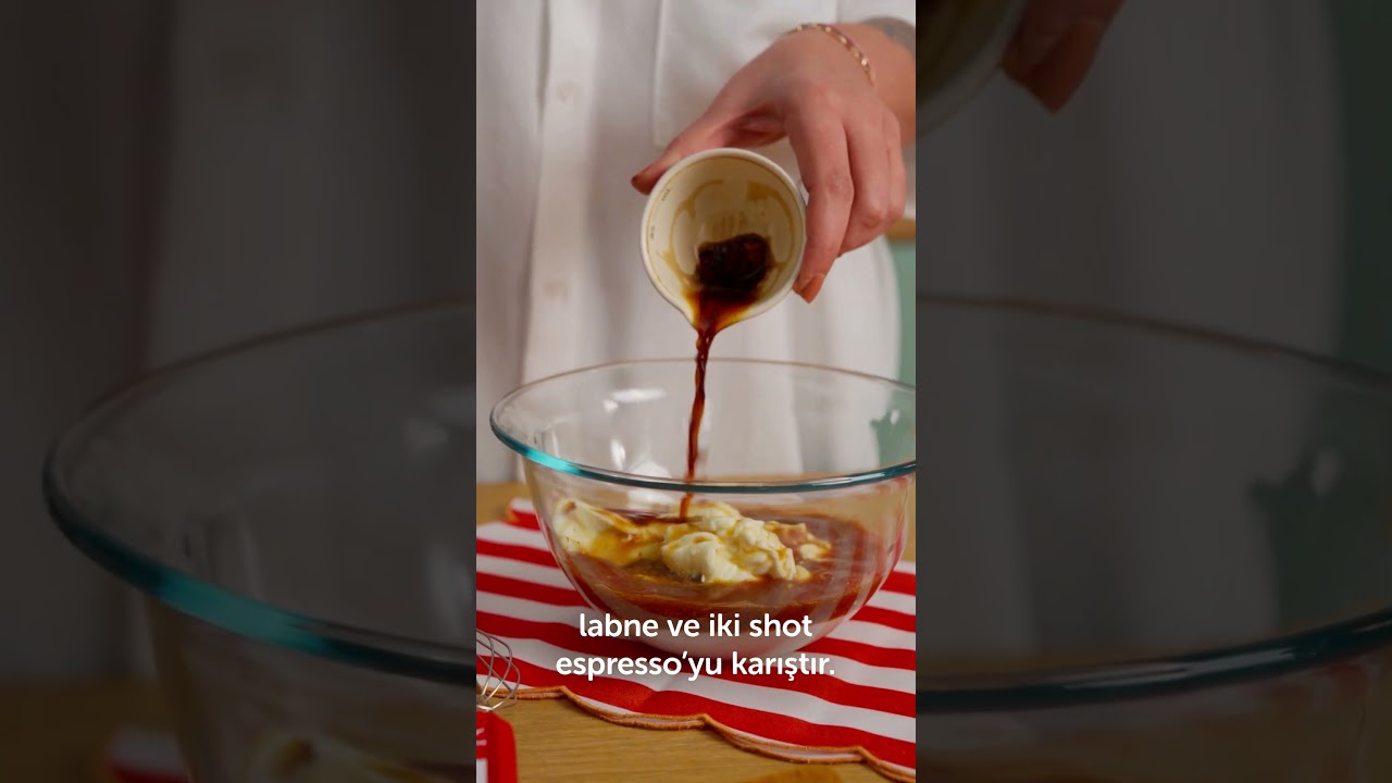 Labneli Pratik Kahveli Bisküvi Cup Tarifi — tarif videosu