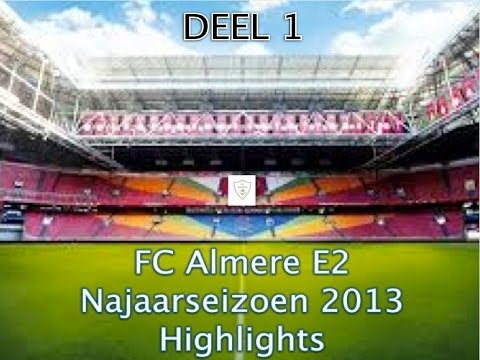 FC Almere E2, Najaarsseizoen 2013 Deel 1