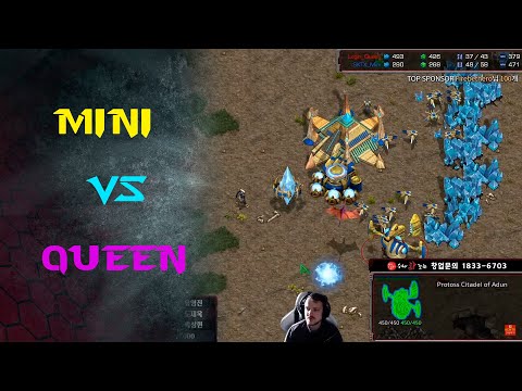 KCM 2021 S3 W4 G1 PvZ - Mini vs Queen - Jugadorazos!