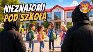 Nieznajomi Pod Szkołą - okładka bajki audio