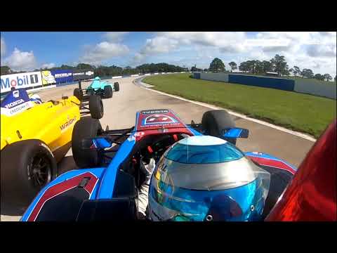 Wheels Touch in Sebring Finale