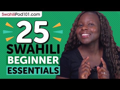 25 Beginner Swahili Videos You Must Watch | Learn Swahili
