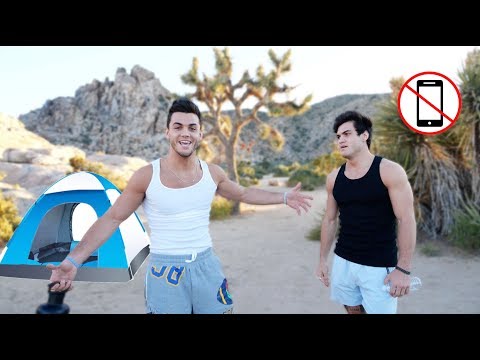 Camping Overnight With No Technology