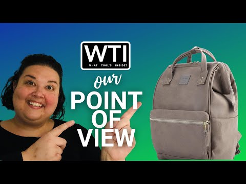 Kah&Kee Faux-Leather Backpacks - WTI product video review