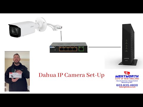 Dahua IP Camera Set Up with Remote View - Step by Step