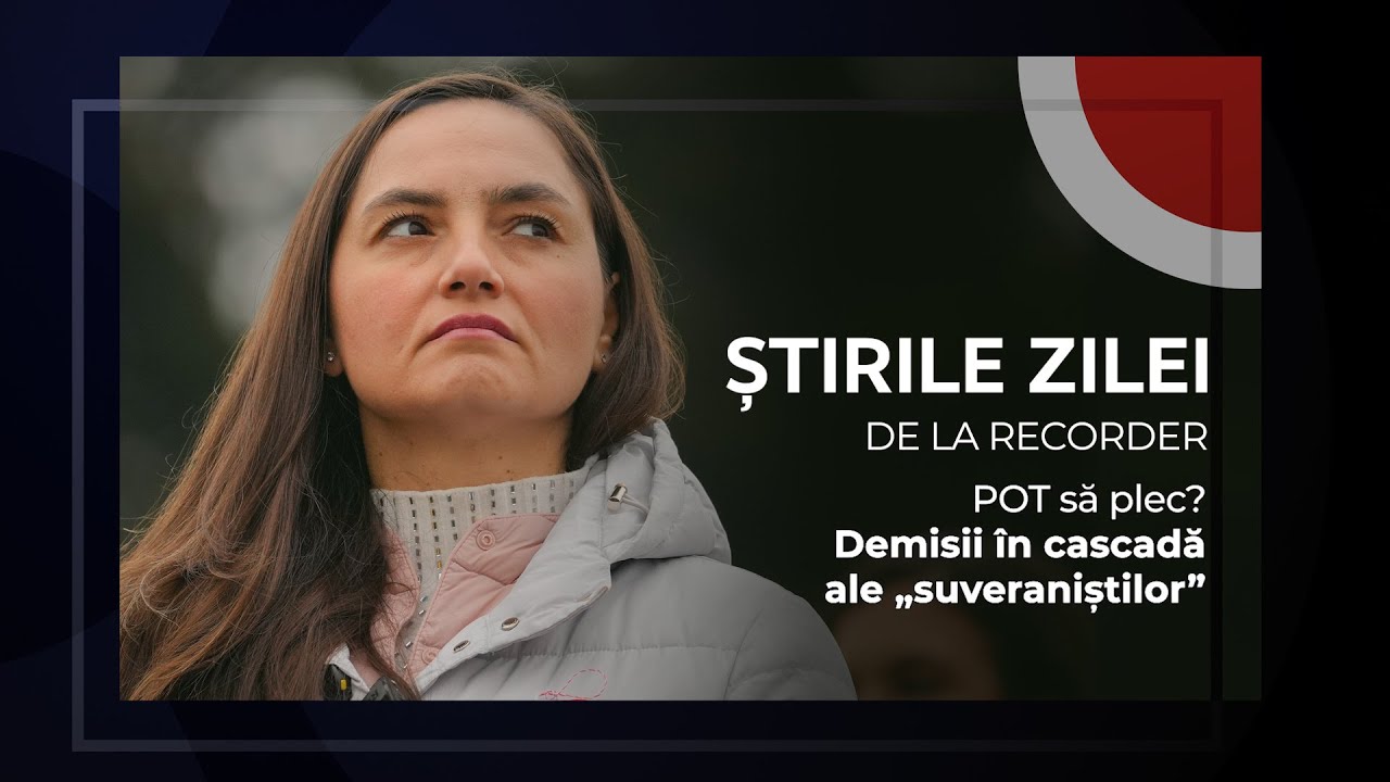 21 MAI 2025. POT să plec? Demisii în cascadă ale „suveraniștilor”