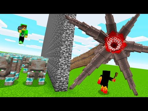 Trolei meu INIMIGO na BATALHA DE MOBS do MINECRAFT